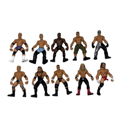 Vintage 2006 Jakks WWE Micro Aggression Lot Of 10 Wrestlers