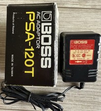 NEARLY NEW  "Original" BOSS PSA-120T - AC Adapter in Factory Box 