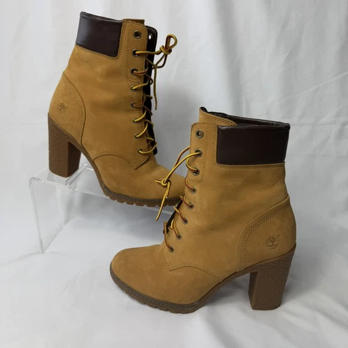 Timberland GLANCY 6" stivali donna 7 5 grano nabuk TB08715A