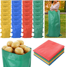 24 Pack Potato Sack Race Bags, Large Size 23.6X39.3 Inch Outdoor Game Bags for F