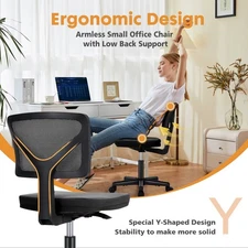 JHK Mesh Swivel 360° with Lumbar Support Office Computer Chair Adjustable Height
