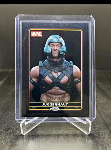 2025 Topps Chrome Marvel Deadpool & Wolverine Juggernaut #33 05/10