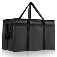XXXL Insulated Delivery Bags for Food Delivery Reusable Cooler Shopping Bag