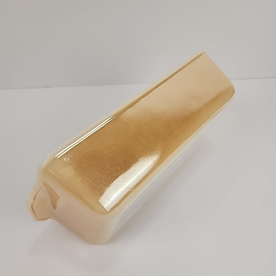 Vintage Anchor Hocking Peach Luster, 9x5 1Qt bread dish #409