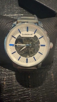 Thomas Earnshaw Stainless Steel Automatic Watch