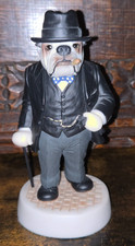 Robert Harrop Doggie People LE ~ BULLDOG WINSTON ( Churchill)  ~ Dog Figure CC94