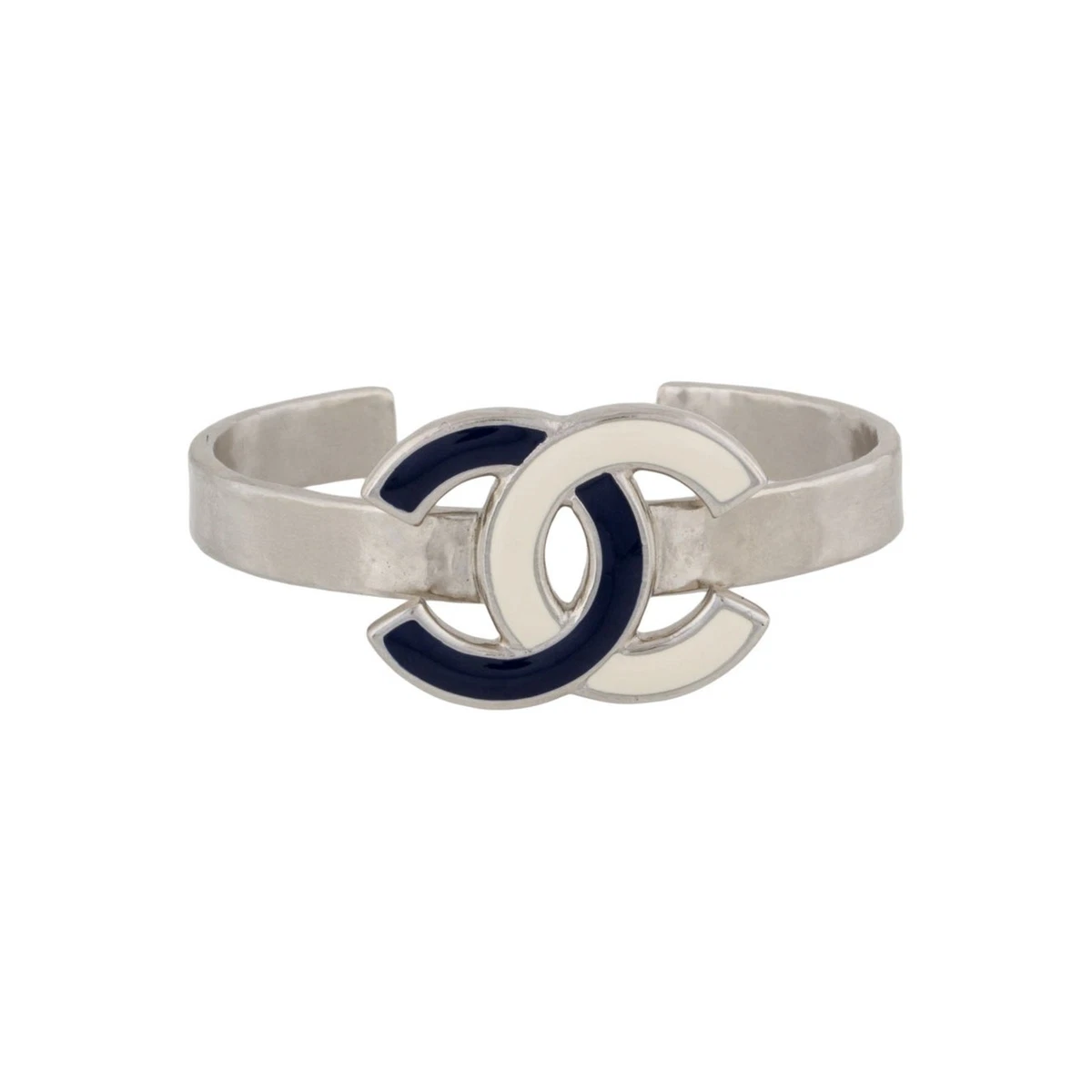 CHANEL Silver Cuff Fashion Bracelets for sale - eBay