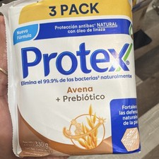 Protex Antibacterial Aloe Bar Soap 3-Pack for Body Hands, 11.64 oz