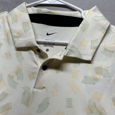 NWT Nike Golf Tour Dri-FIT Micro Print Polo Shirt Men  s 2XL FD5739-113