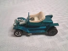 Hot Wheels Redline Original 1967 Hot Heap Aqua Blue & Tan Interior,