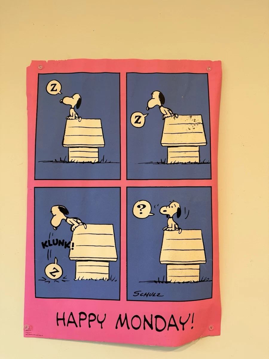 Vintage Snoopy Poster In other Collectible Peanuts Items for sale