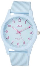 Citizen Q Q Women's Blue Waterproof Analog Watch Urethane Band VS40-011