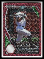 2021 Panini Prizm Draft Picks Prizms Red Velocity #33 Tyler Black