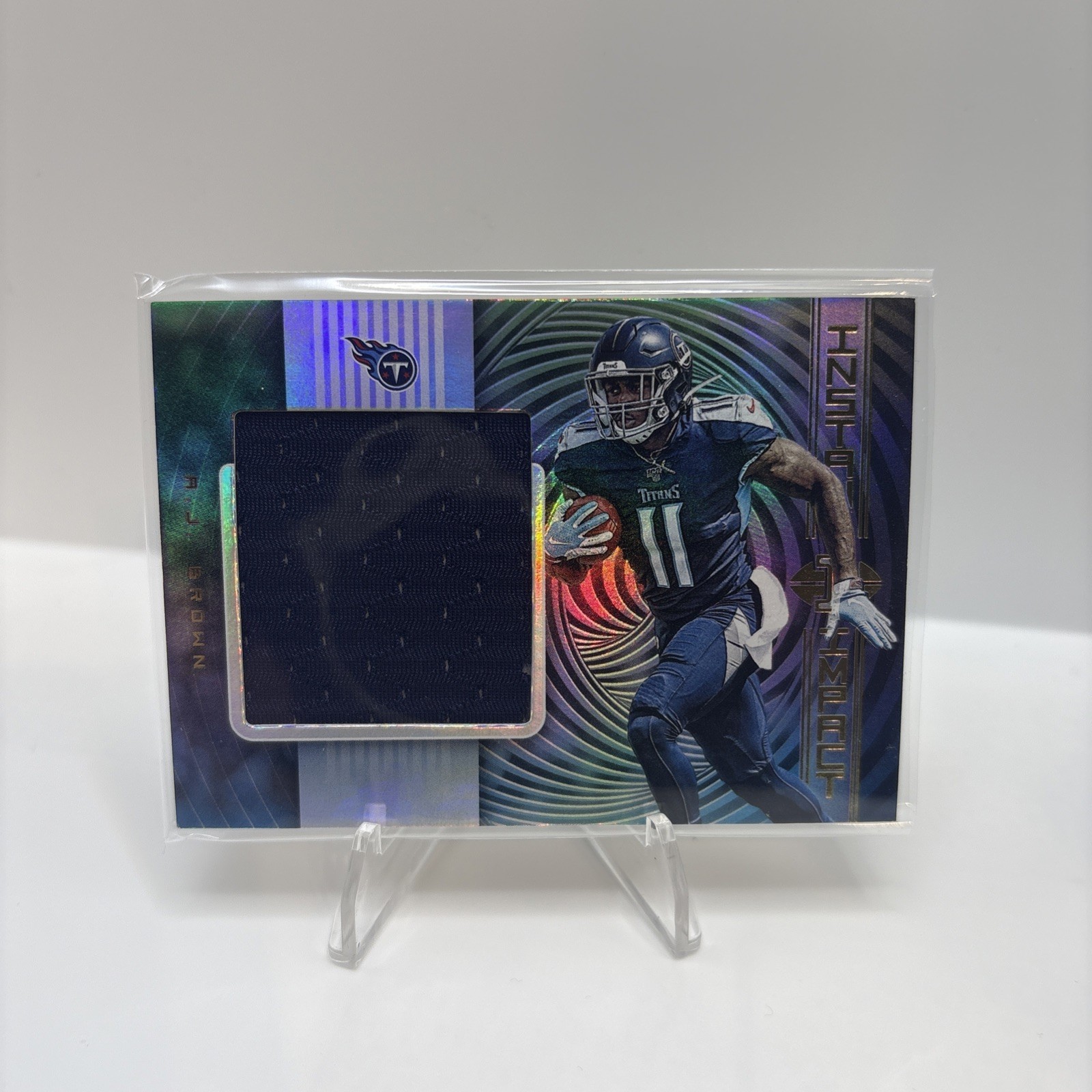 AJ Brown Panini Illusions Instant Impact Relics #IAAB Base