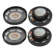 4Pcs 0.25W 8 Ohm Round External Magnet Electronic Speaker Loudspeaker