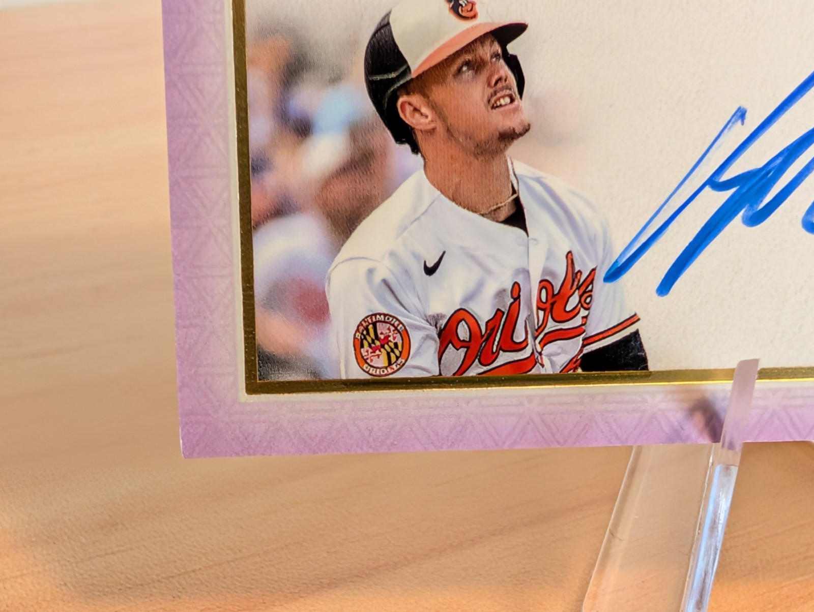 2024 Topps Definitive DUAL PATCH AUTO Cedric Mullins Ryan Mountcastle /10 ORIOLE view 9