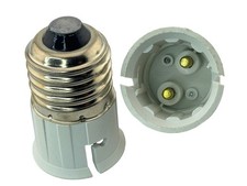 Rebaydo 2pcs E26/E27 Male to B22 Female Converter Adapter
