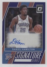 2017 Panini Donruss Optic Signature Series Purple Prizm Daniel Hamilton Auto 5l1