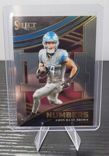 Amon-Ra St. Brown 2023 Panini Select #NMB-AST Select Numbers