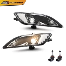 Fit For 2006-2010 Toyota Sienna Front Bumper Fog Light Driving Lamp Left & Right