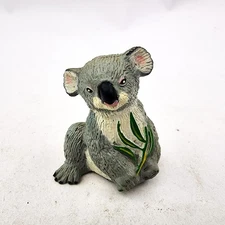 Vintage 1996 National Wildlife Federation Koala Bear Animal Toy Mini Figure NWF