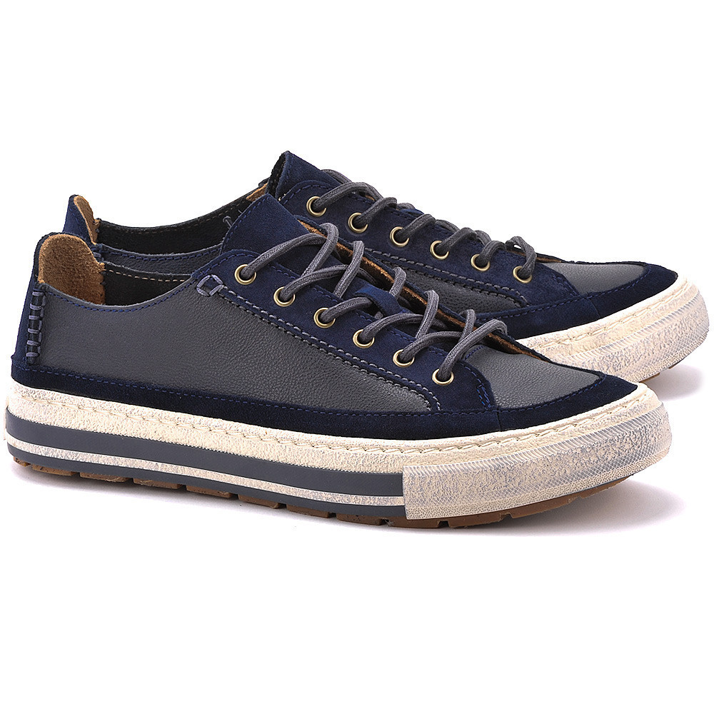 Clarks Mens X NEPLER VIBE BLUE COMBI LEATHER UK 8,9 G
