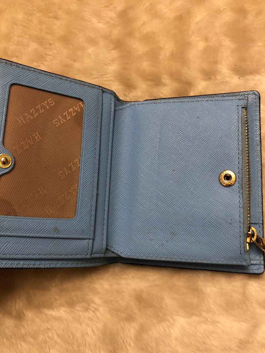 [HAZZYS]Checkered Coloration Leather Card Wallet★人気★ Checkered Wallet – Howdy's Western Wear