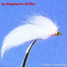 1 Dozen (12) Bright Beaded Zonker White