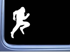 Bigfoot Running M306 6 inch Sticker sasquatch yeti Decal marathon