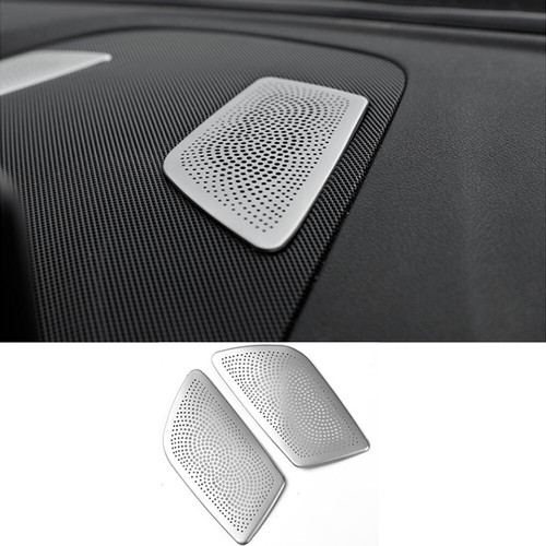Stainless Car Center Console Speaker Stereo Cover Trims for BMW 5Series G30 G31 - Picture 7 of 10