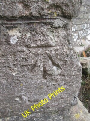 Photo 6x4 Ordnance Survey Cut Mark Goodleigh/SS5934 This OS cut mark can c2015