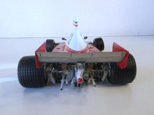 Model Factory Hiro 1/20 Ferrari 312T White Metal Model Car Model Factory Hiro 1/20 Ferrari 312T White Metal Model Car