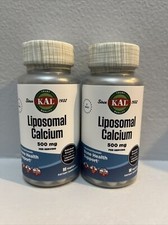 SET OF 2- Liposomal Calcium, 500 mg, 90 VegCa...