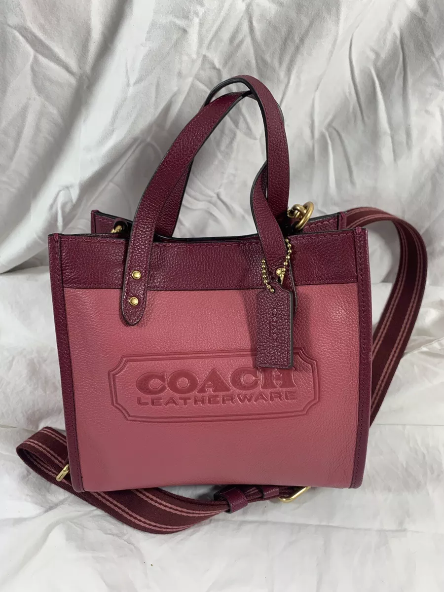Coach field tote pink Clearance