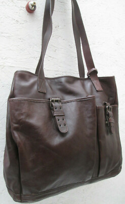 - AUTHENTISCHE große MaxMara Handtasche Leder TBEG Bag