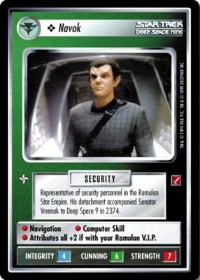Star Trek: Navok [Ungraded] Blaze of Glory STCCG Decipher 1E | eBay