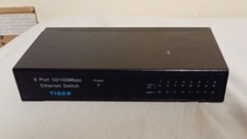 LAN Network switch 10/100mbps 8 port ethernet RJ45 switch hub . tested. compact