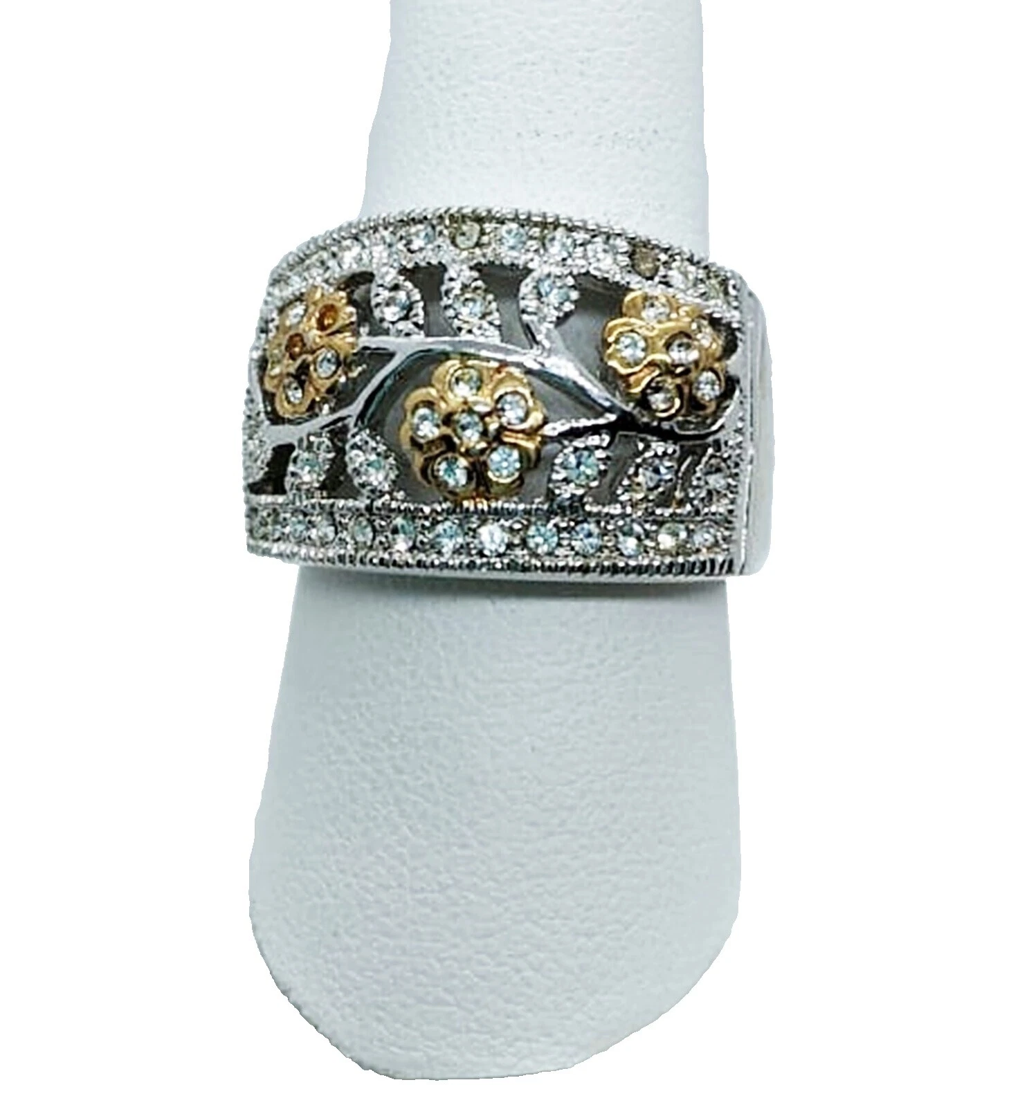 10 Ring Marcasite Fashion Rings