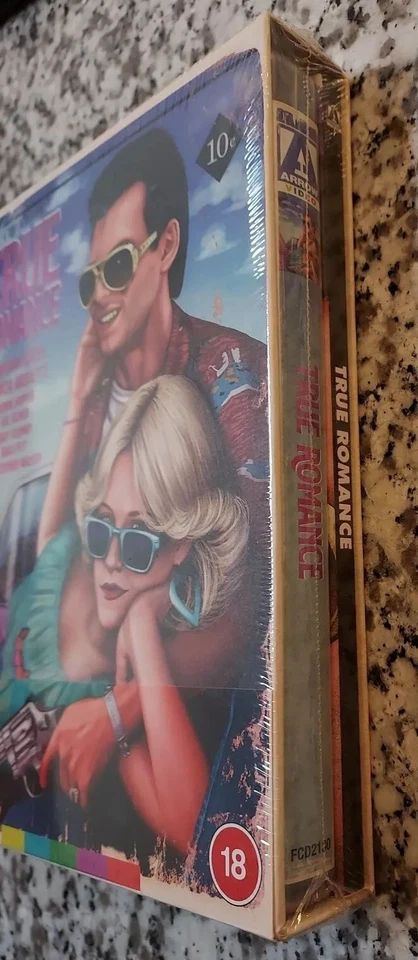 True Romance Arrow Limited Edition Blu-ray UK Region B Out of Print BRAND NEW Foto 3 de 4