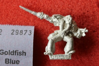 Warhammer 40k Rogue Trader Space Marines Brother Payne mit Powersword RT3 88