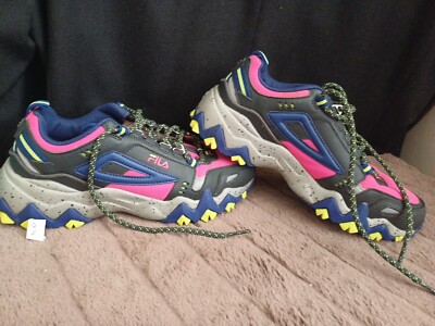 Fila Womens Oakmont TR Pink Casual Shoes (5JM00276-675) Size UK 5, EUR  UK