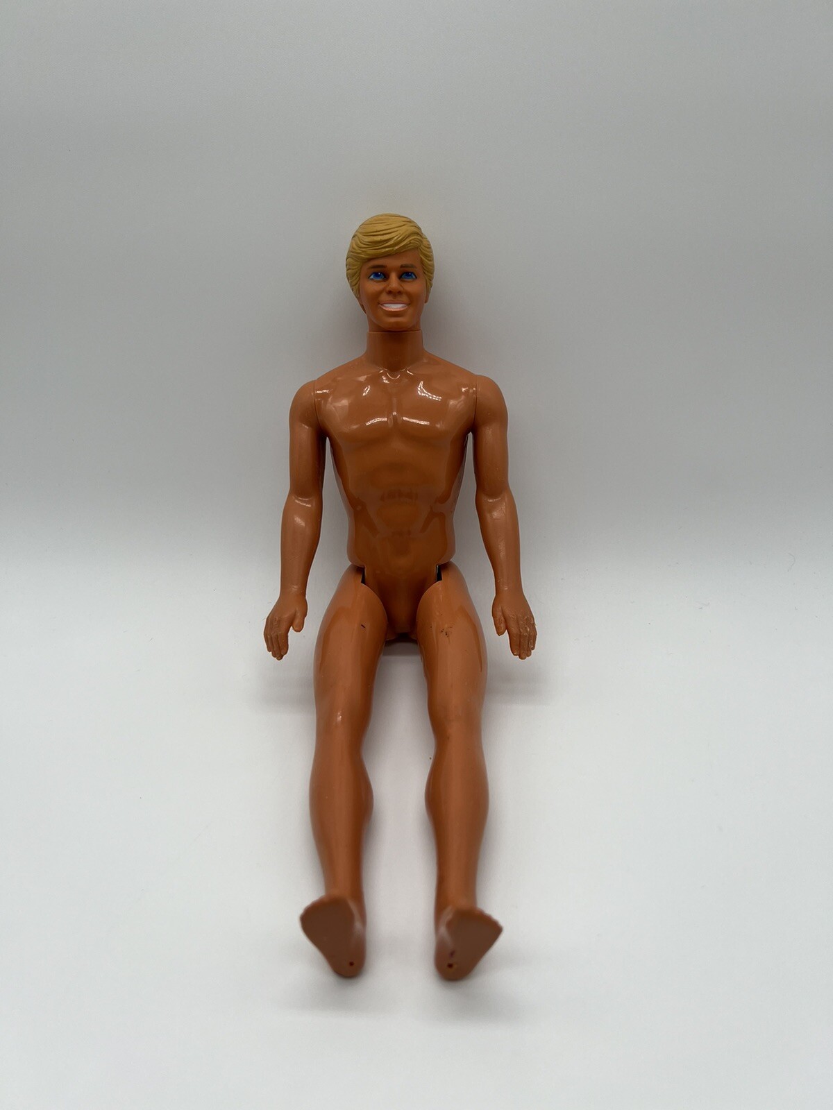 Vintage Ken Doll 1968 Body 1983 Head Mattel Barbie Toy Story Blonde Blue Eyes