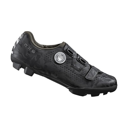 Shimano SH-RX600 Wide Off-Road / Gravel Cycling Shoes RX6 Black / Green New - Picture 10 of 10