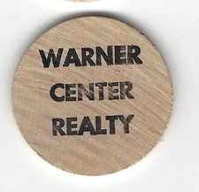 Warner Center Realty (Calabasas, California??), Andrew Marks, Wooden Nickel