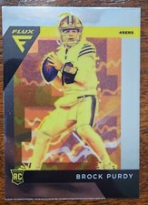 2022 Panini Chronicles Football Silver Flux Rookie Brock Purdy RC #FX-2
