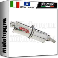 GPR SCARICO HOM TRIOVAL MOTO GUZZI BREVA 1100 4V 2005 05 2006 06 2007 07 2008 08