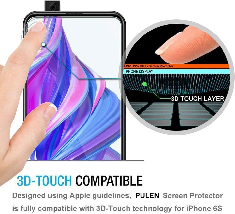 Huawei Honor 9x - 2.5D Tempered Glass Screen Protector Protective and Durable - Image 2 of 4