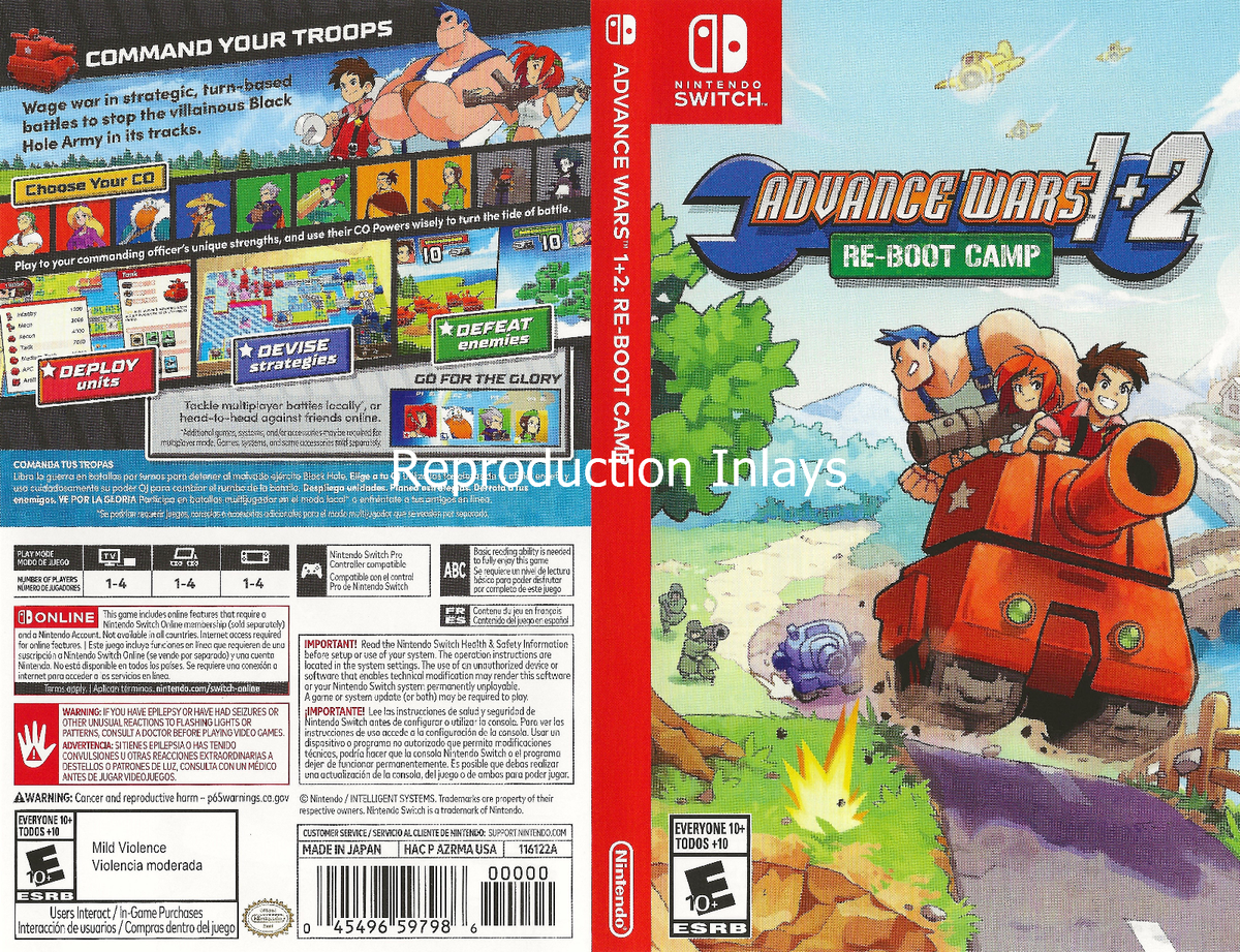 Advance Wars 1 2 Re-Boot Camp - Nintendo Switch N (Nintendo Switch