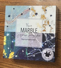 Professor Puzzle 4 in 1  Marble Jigsaw Puzzles 1000 piece total  Complete
