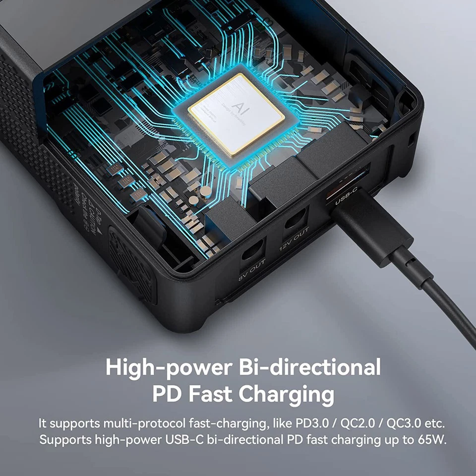 Batería de montaje SmallRig VB99 mini V 6700 mAh por batería para cámara Sony Canon Foto 3 de 4